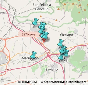 Mappa Localita' Boscofangone Centro Commerciale Vulcano Buono, 80035 Nola NA, Italia (2.92417)