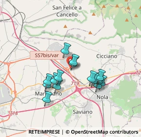 Mappa Localita' Boscofangone Centro Commerciale Vulcano Buono, 80035 Nola NA, Italia (3.132)