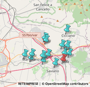 Mappa Localita' Boscofangone Centro Commerciale Vulcano Buono, 80035 Nola NA, Italia (3.61933)