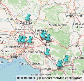 Mappa Localita' Boscofangone Centro Commerciale Vulcano Buono, 80035 Nola NA, Italia (14.00167)