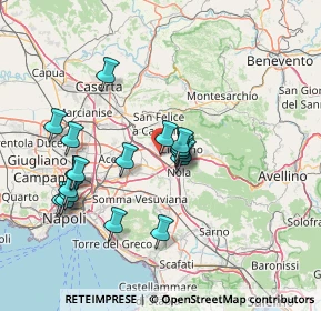 Mappa Localita' Boscofangone Centro Commerciale Vulcano Buono, 80035 Nola NA, Italia (14.92222)