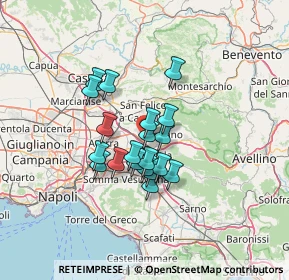 Mappa Localita' Boscofangone Centro Commerciale Vulcano Buono, 80035 Nola NA, Italia (10.2245)