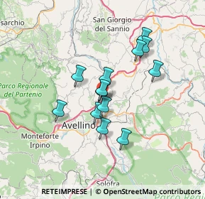 Mappa SS7, 83100 Avellino AV, Italia (5.76385)