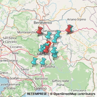 Mappa SS7, 83100 Avellino AV, Italia (9.92125)