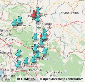 Mappa SS7, 83100 Avellino AV, Italia (15.584)