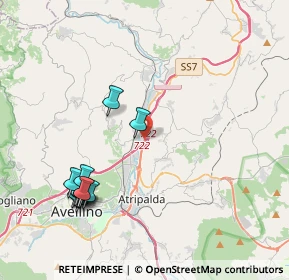 Mappa SS7, 83100 Avellino AV, Italia (4.84833)