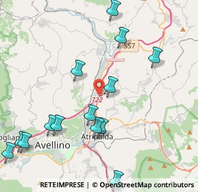 Mappa SS7, 83100 Avellino AV, Italia (5.27571)