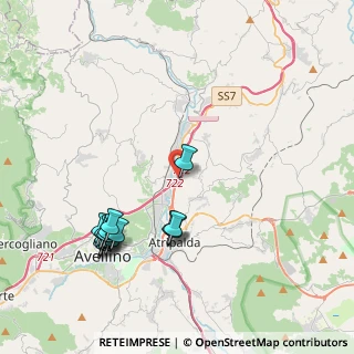 Mappa SS7, 83100 Avellino AV, Italia (4.75929)