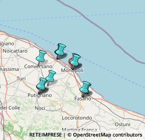 Mappa Largo Vescovado, 70043 Monopoli BA, Italia (11.49133)