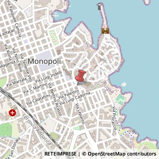 Mappa Via U. Bassi, 5, 70043 Monopoli, Bari (Puglia)