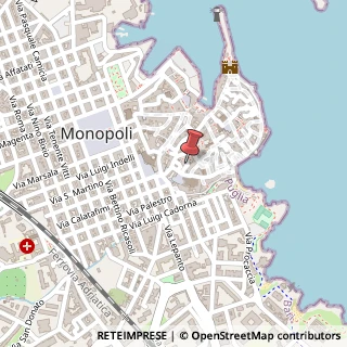 Mappa Vico Seminario, 18, 70043 Monopoli, Bari (Puglia)