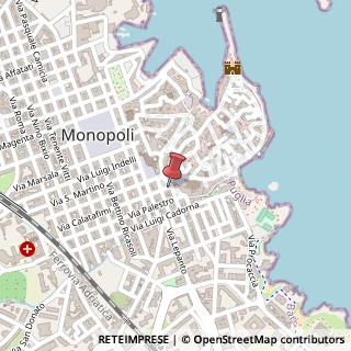 Mappa Piazza Alessandro Manzoni, 13, 70043 Monopoli, Bari (Puglia)