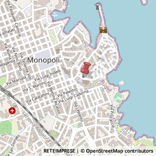 Mappa Via Cattedrale, 26, 70043 Monopoli, Bari (Puglia)