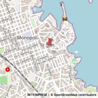 Mappa Largo Vescovado, numero 6, 70043 Monopoli, Bari (Puglia)