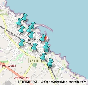 Mappa Chiasso Cucchiaia, 70043 Monopoli BA, Italia (0.92)