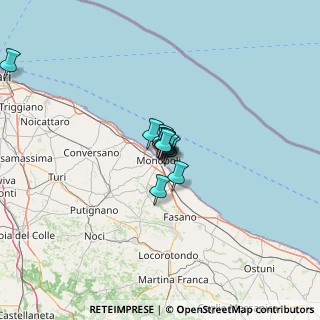 Mappa Via Ginnasio, 70043 Monopoli BA, Italia (6.11545)