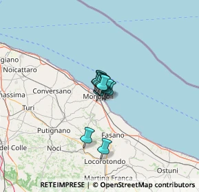 Mappa Via Portavecchia, 70043 Monopoli BA, Italia (4.51583)