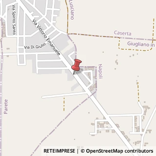 Mappa Via Vittorio Emanuele, 232, 81030 Parete, Caserta (Campania)