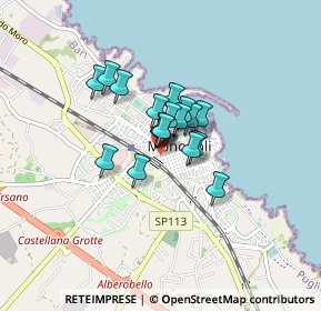 Mappa Via Umberto I, 70043 Monopoli BA, Italia (0.48947)