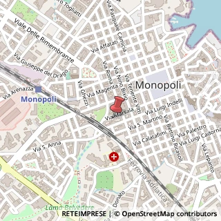 Mappa Via Marsala, 68, 70043 Monopoli, Bari (Puglia)