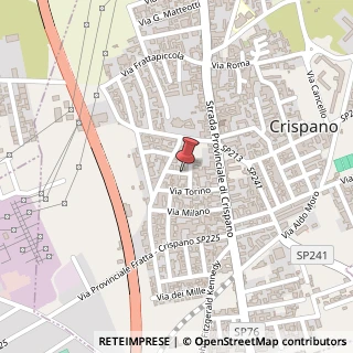 Mappa Via Ugo Foscolo, 3, 80020 Crispano NA, Italia, 80020 Crispano, Napoli (Campania)