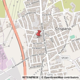 Mappa Via Genova, 12, 80020 Crispano, Napoli (Campania)