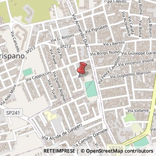 Mappa Via Benedetto Croce, 19, 80020 Crispano, Napoli (Campania)