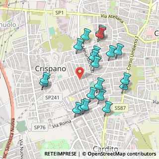 Mappa Via Eugenio Montale, 80020 Crispano NA, Italia (0.491)
