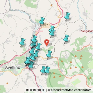 Mappa SP 61, 83040 Candida AV, Italia (4.0675)