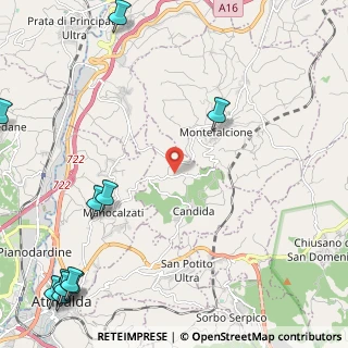 Mappa SP 61, 83040 Candida AV, Italia (3.91091)