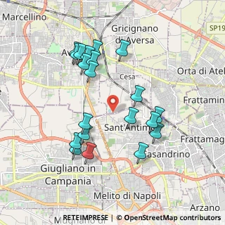 Mappa Sant'antimo, 81030 Cesa CE, Italia (2.004)