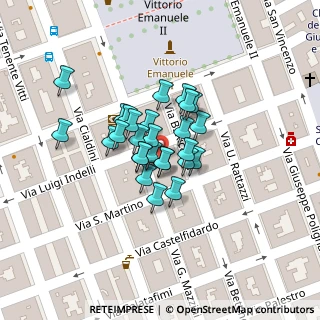 Mappa Via S. Martino, 70043 Monopoli BA, Italia (0.00741)