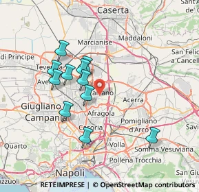 Mappa Via Ugo Foscolo, 80023 Caivano NA, Italia (6.91545)
