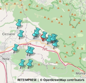 Mappa Via Paride Vetrano, 83022 Baiano AV, Italia (3.42786)