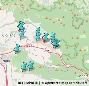 Mappa Via Paride Vetrano, 83022 Baiano AV, Italia (3.70385)