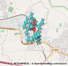 Mappa Via Paride Vetrano, 83022 Baiano AV, Italia (0.258)