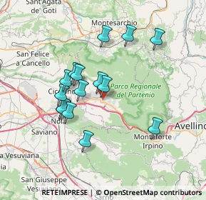 Mappa 83022 Baiano AV, Italia (6.81267)