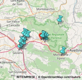 Mappa Via Paride Vetrano, 83022 Baiano AV, Italia (6.19143)