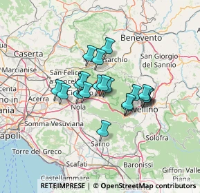 Mappa Via Paride Vetrano, 83022 Baiano AV, Italia (9.971)