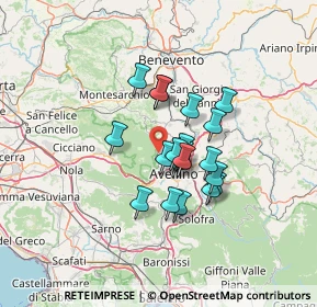 Mappa 83010 Summonte AV, Italia (10.3915)
