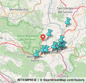 Mappa 83010 Summonte AV, Italia (6.48462)