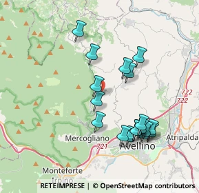 Mappa 83010 Summonte AV, Italia (3.95778)