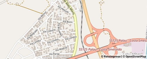 Mappa Olbia