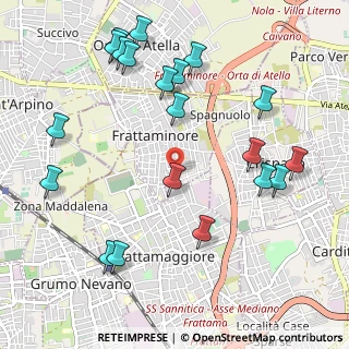 Mappa 80020 Frattamaggiore NA, Italia (1.322)