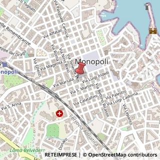 Mappa Via Cavour, 29, 70043 Monopoli, Bari (Puglia)