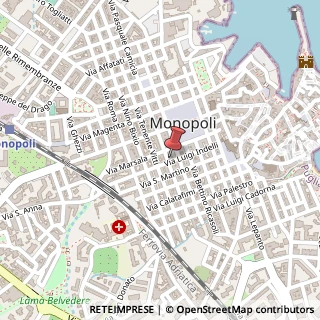 Mappa Via Cialdini, 35/A, 70043 Monopoli, Bari (Puglia)