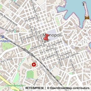 Mappa Via Marsala, 11, 70043 Monopoli, Bari (Puglia)