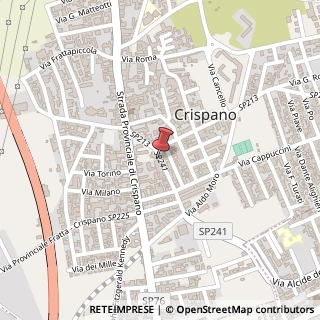 Mappa Via Cardito, 16, 80020 Crispano, Napoli (Campania)