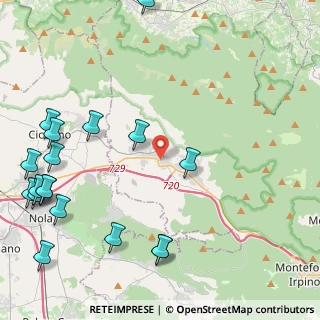 Mappa Via San Giacomo, 83022 Baiano AV, Italia (6.52944)