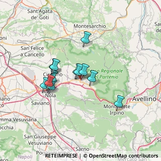 Mappa Via San Giacomo, 83022 Baiano AV, Italia (5.93231)